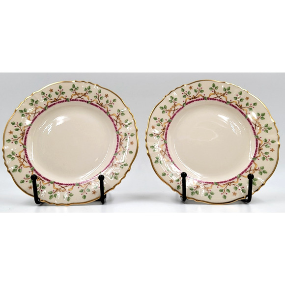 Syracuse Pendleton Federal Shape Bread & Butter Plates 6 3/8" 1949-1966 Set of 2 - Picture 1 of 7